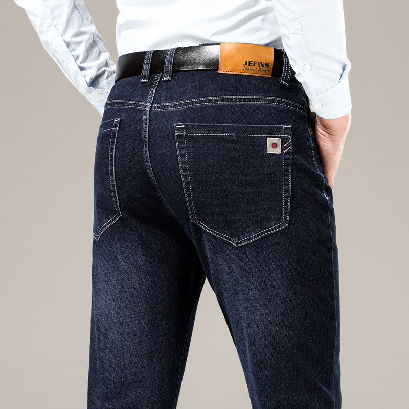 Stretch Slim Casual Korean Style Trendy Plus Size Pants Men - WAlMYe #