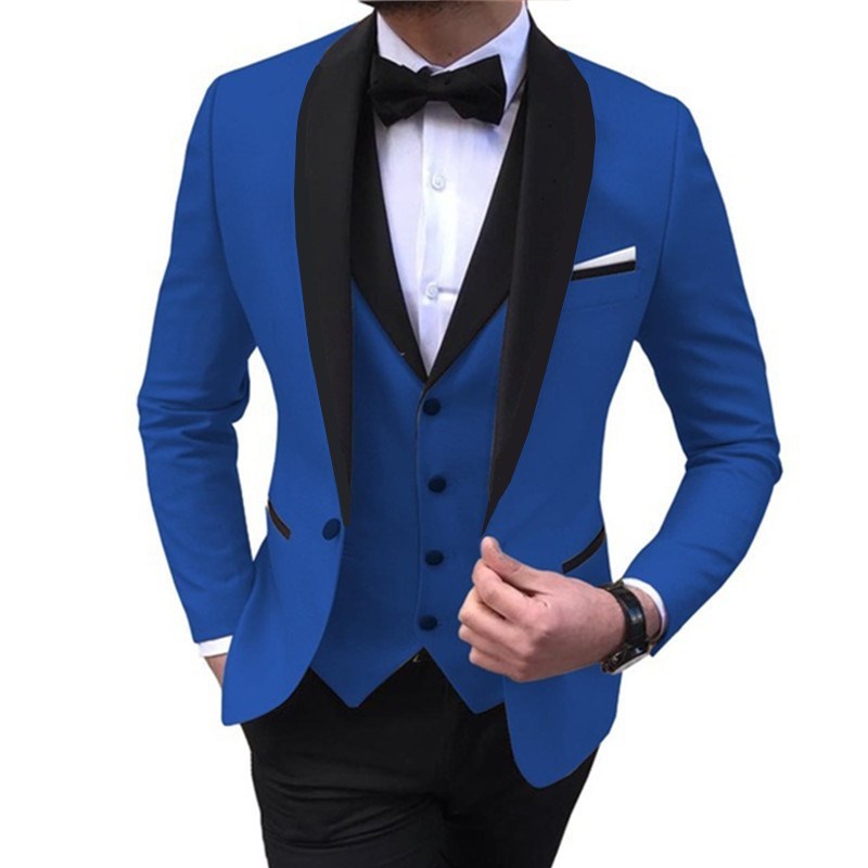 Men's Suit three piece suit - WAlMYe #
