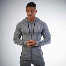 Load image into Gallery viewer, Top leisure sports outdoor sweater hooded jacket men
