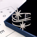 Zircon Pozi Star Bangle - WAlMYe #