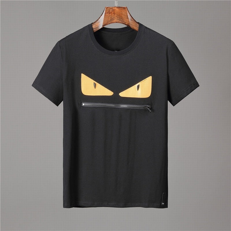 Men and women couple short-sleeved T-shirt - WAlMYe #