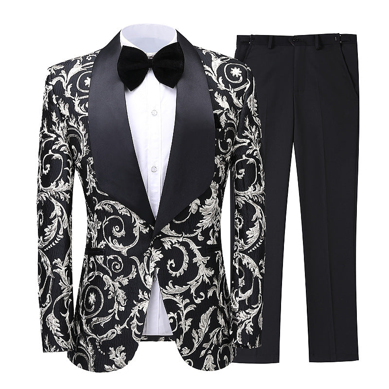 Two-piece suit men's suit - WAlMYe #