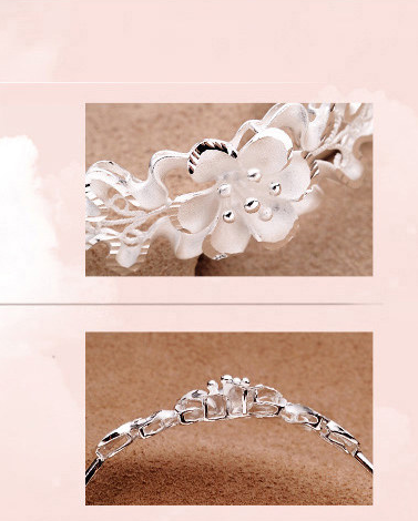 Sweet Bauhinia Adjustable Bracelet Woman Flower Vera Bracelet - WAlMYe #