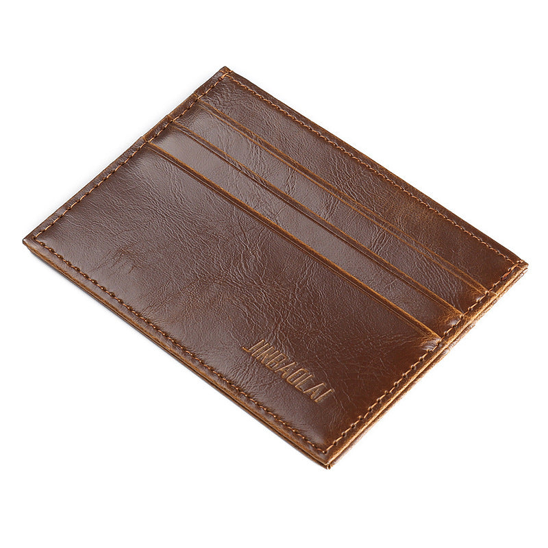 Super thin card holder men's small card holder - WAlMYe #