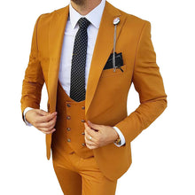 Load image into Gallery viewer, Fashion Men&#39;s Three Piece Suit Appear Thin
