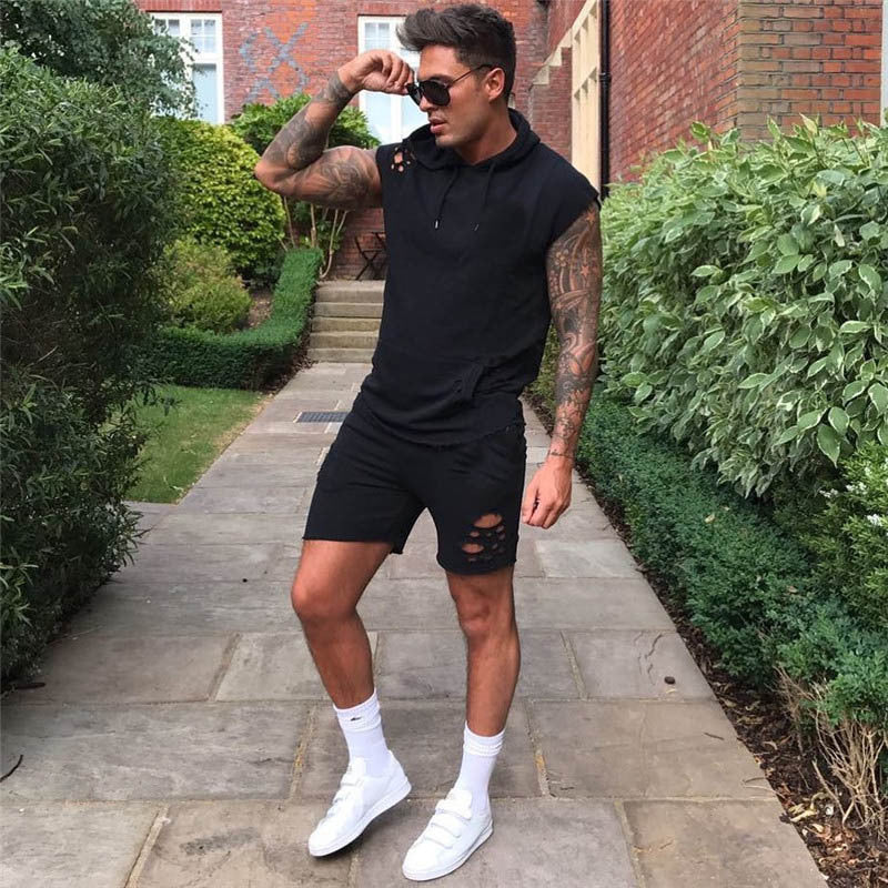 Men's Tights Sportswear Running Sports Suit Training Suit - WAlMYe #