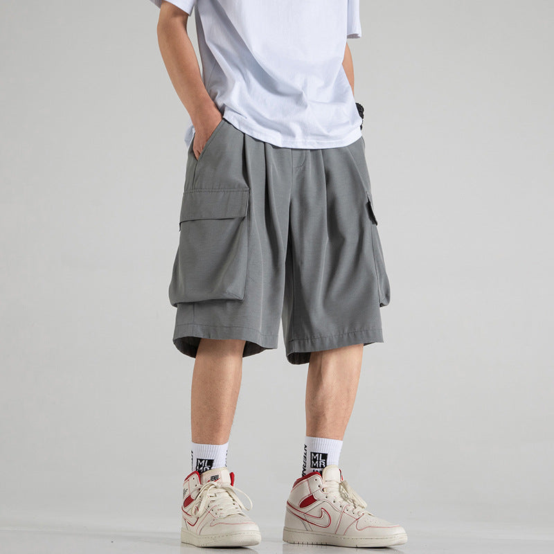 Shorts Men's Large Size Loose Casual All-Match Five-Point Pants - WAlMYe #