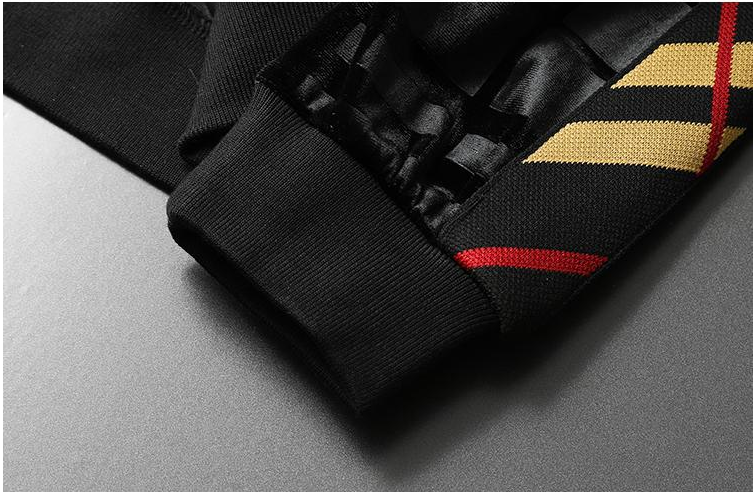 Men's Velvet Stand Collar Casual Trouser Suit - WAlMYe #