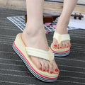 Thick bottom flip flops - WAlMYe #