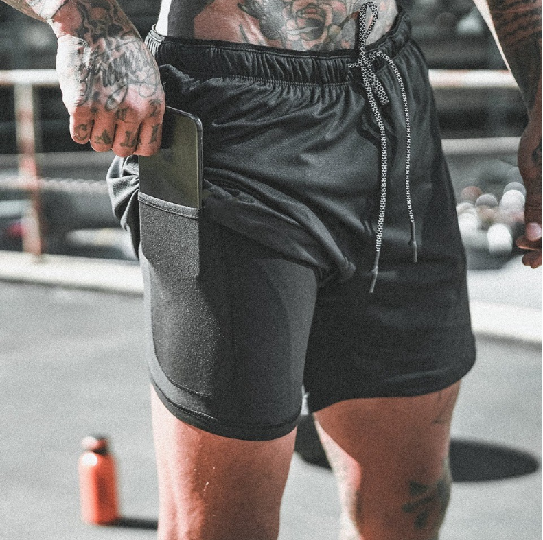 Beach Pants Casual Shorts Mesh Sports Pants - WAlMYe #