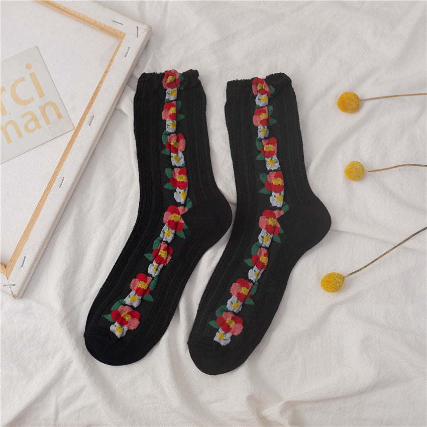 Thin Lolita twist medium sock - WAlMYe #