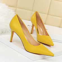 Load image into Gallery viewer, Shallow pointed high heels
