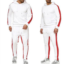 Load image into Gallery viewer, Contrast and stitching sportswear set
