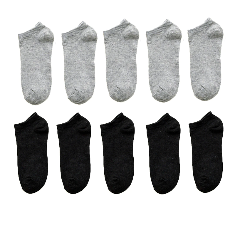 Socks Men And Women Solid Color Boat Socks Spring Invisible Socks Socks Socks Net Red Men'S Socks - WAlMYe #