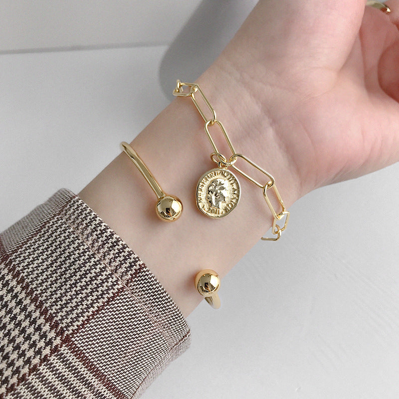 Geometric ball female bracelet - WAlMYe #
