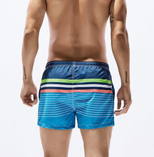 Load image into Gallery viewer, Striped printed casual shorts

