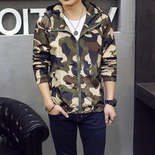 Load image into Gallery viewer, Men&#39;s Slim Camouflage Jacket Jacket Fashion Jacket Clothes

