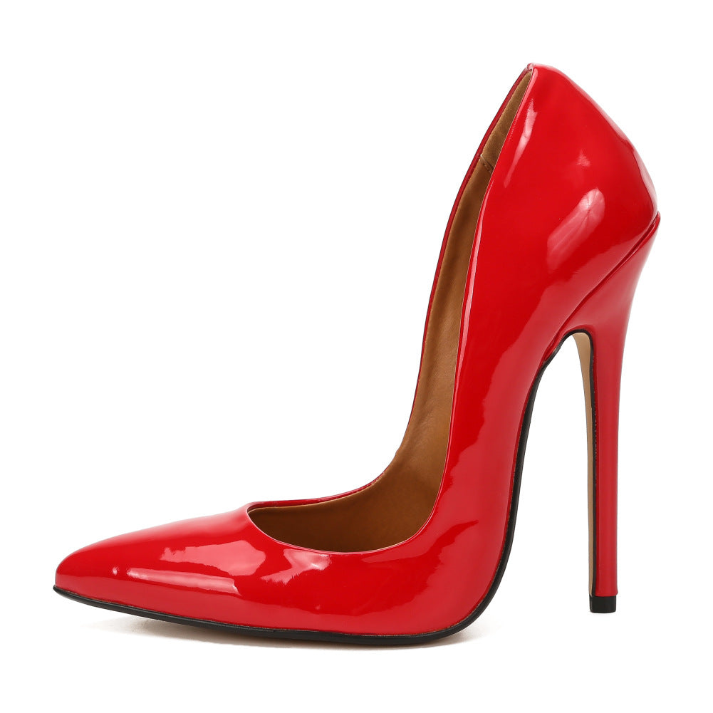 Super high heel women's single shoes - WAlMYe #