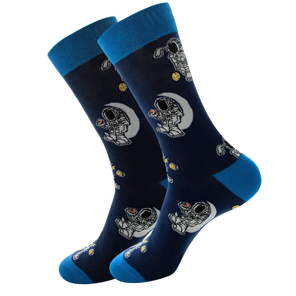 Men'S Socks, Fruits, Women'S Socks, Street Fashion Socks, Astronaut Socks WalMye