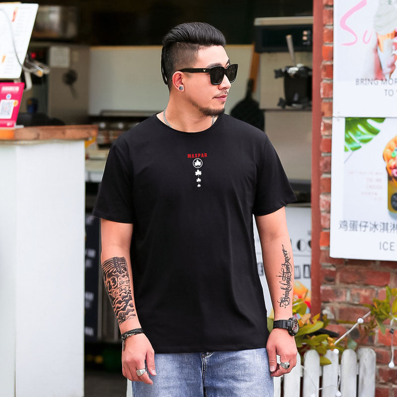 Summer Plus Size Men's Print Plus Size T Shirt - WAlMYe #