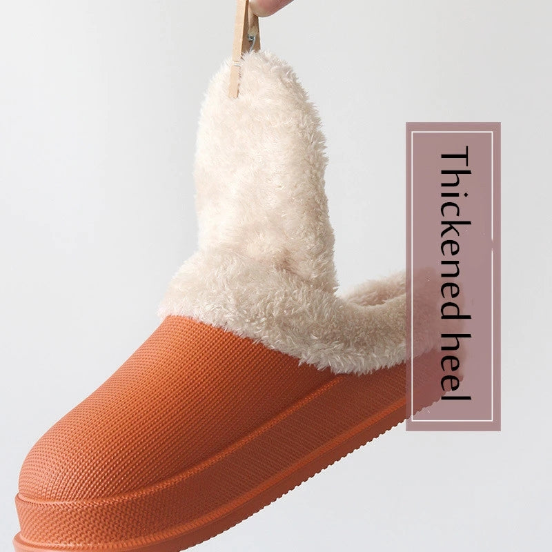 Women's Thick-Soled Outdoor Waterproof Cotton Slippers For Outer Wear - WAlMYe #