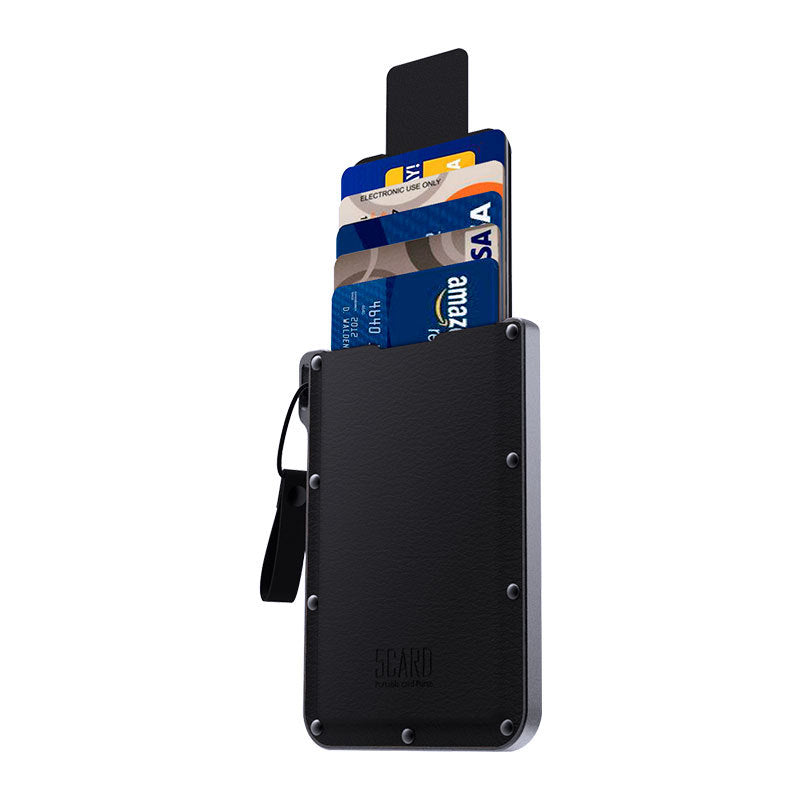 Portable Pull-out Design, Ultra-thin Card Holder, Multi-function Card Holder - WAlMYe #
