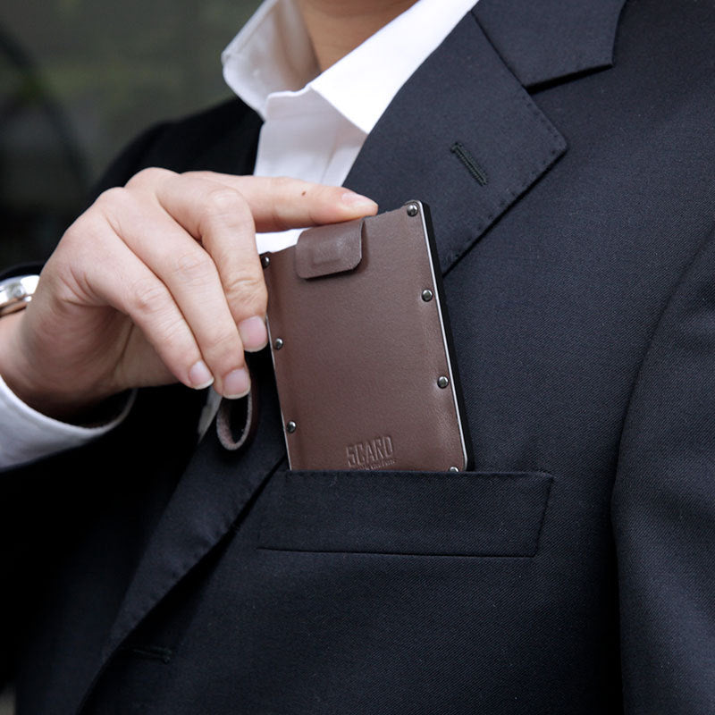 Portable Pull-out Design, Ultra-thin Card Holder, Multi-function Card Holder - WAlMYe #
