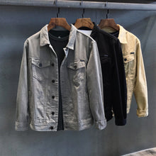 Load image into Gallery viewer, Trendy Casual Tooling Denim Jacket Men - WAlMYe #
