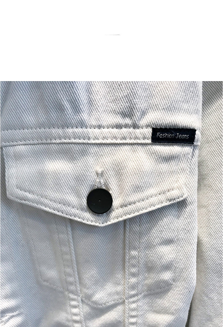 Trendy Casual Tooling Denim Jacket Men - WAlMYe #