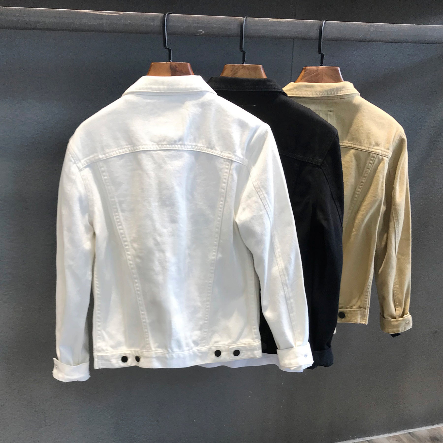 Trendy Casual Tooling Denim Jacket Men - WAlMYe #