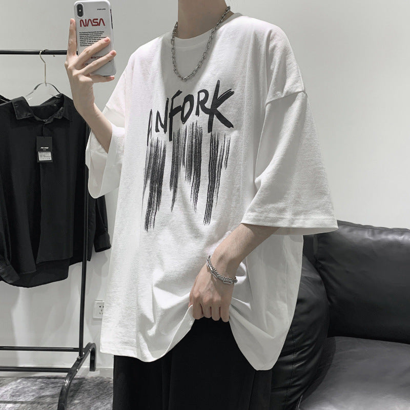 Summer Men's Letter Printing T-shirt Men - WAlMYe #
