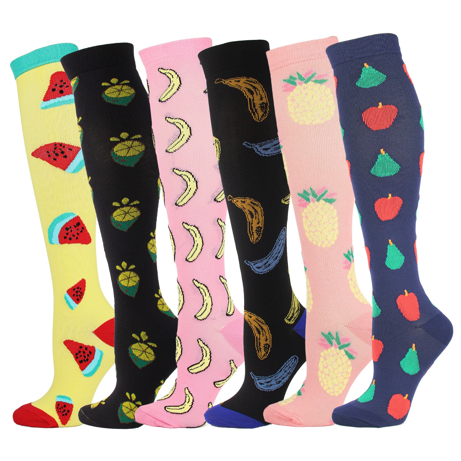 Multicolor Men And Women Outdoor Running Stockings - WAlMYe #