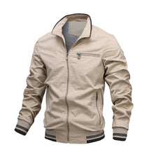 Load image into Gallery viewer, Washed Solid Color Casual Jacket Cotton Jacket Men

