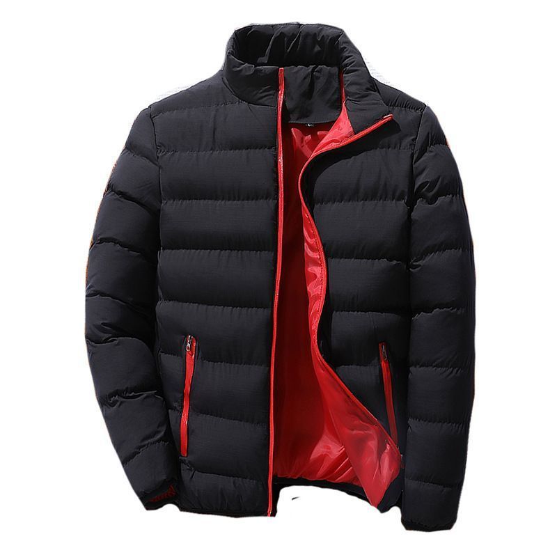 comfortable jacket With Stand-Up Collar And Warm Cotton - WAlMYe #