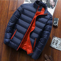 comfortable jacket With Stand-Up Collar And Warm Cotton - WALMYE #