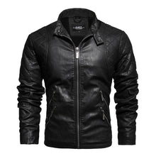 Load image into Gallery viewer, Men&#39;s Fashion Trendy Men Autumn And Winter Leather Jackets
