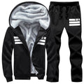 Men's Sports Suit Casual Men's Clothing Plus Velvet Padded Coat - WAlMYe #