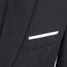 Load image into Gallery viewer, Korean Style Slim Vertical Stripe Suit Three-piece Suit
