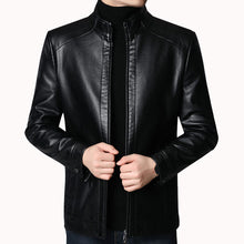 Load image into Gallery viewer, Middle-Aged And Elderly Men&#39;s Leather Jackets
