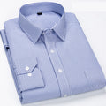 Men's Pinstripe Long-Sleeved Comfortable Shirt - WAlMYe #