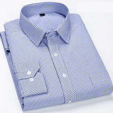Load image into Gallery viewer, Men&#39;s Pinstripe Long-Sleeved Comfortable Shirt
