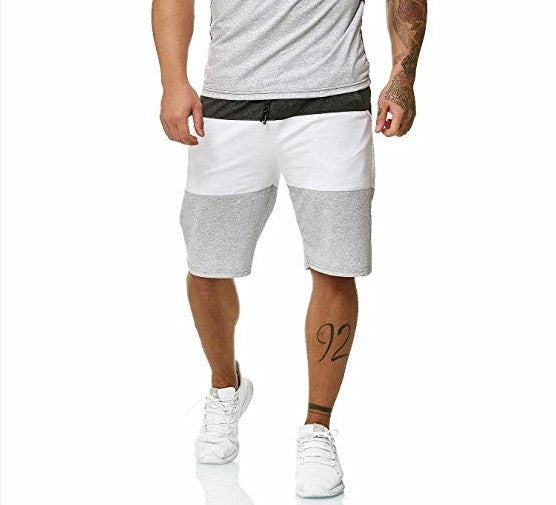 New Style Five Point Pants Men's Casual Color Matching Shorts - WAlMYe #