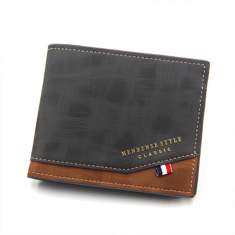 Men's Wallet With Bronzing Printed Hinge - WAlMYe #