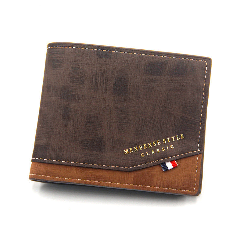 Men's Wallet With Bronzing Printed Hinge - WAlMYe #