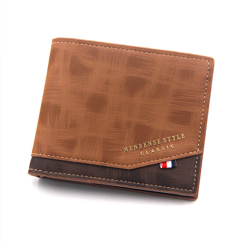 Men's Wallet With Bronzing Printed Hinge - WAlMYe #