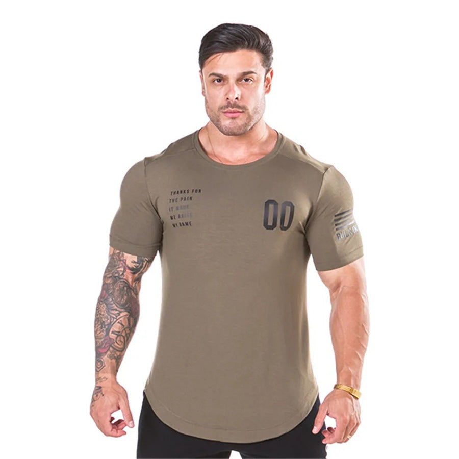 Summer Sports And Leisure Tight-Fitting Short-Sleeved T-Shirt - WAlMYe #