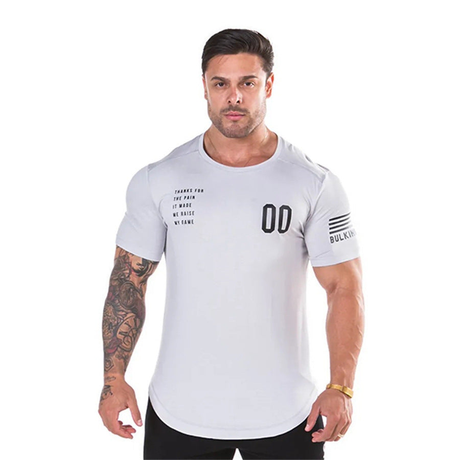 Summer Sports And Leisure Tight-Fitting Short-Sleeved T-Shirt - WAlMYe #