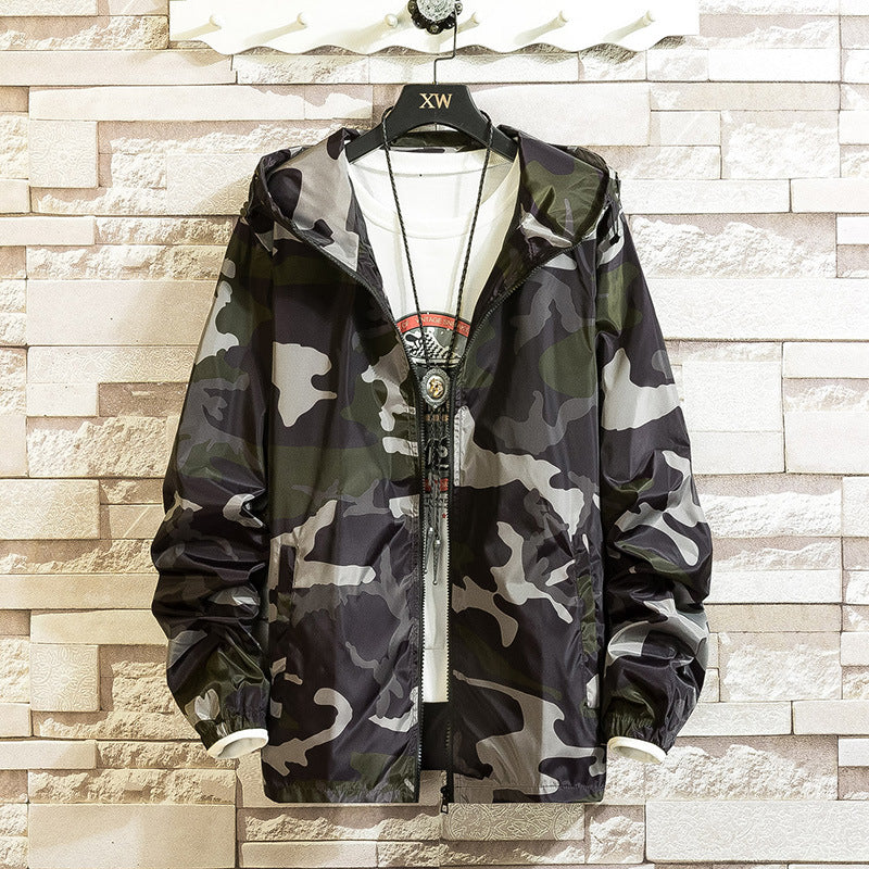 Camouflage Spring And Autumn Men's