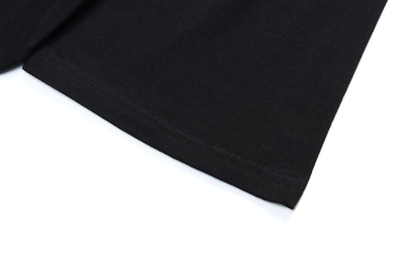 Fun Letters Round Face Expression Luminous Print Short Sleeves - WAlMYe #