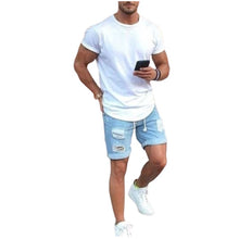 Load image into Gallery viewer, New Style Loose Ripped Jeans Men&#39;s Fashion Casual Shorts
